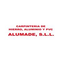 Logotipo Carpintería Hierro y Aluminio Alumade