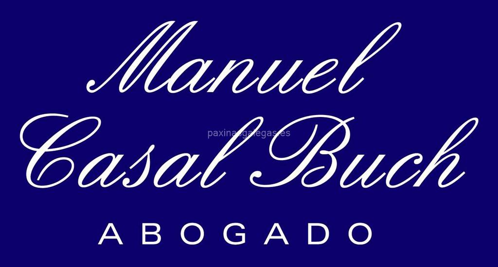 logotipo Casal Buch, Manuel