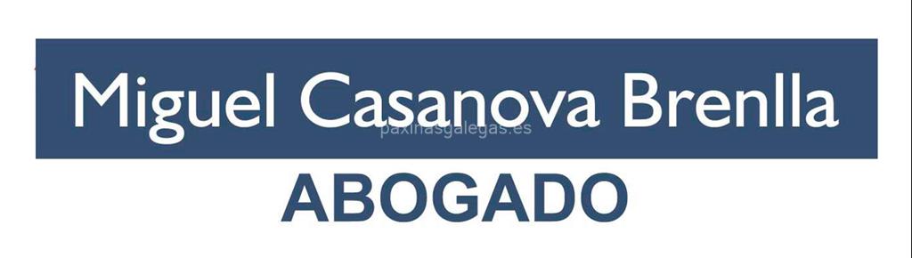 logotipo Casanova Brenlla, Miguel