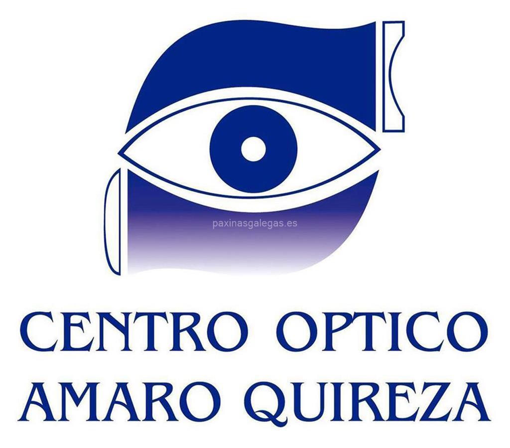 logotipo Centro Óptico Amaro Quireza