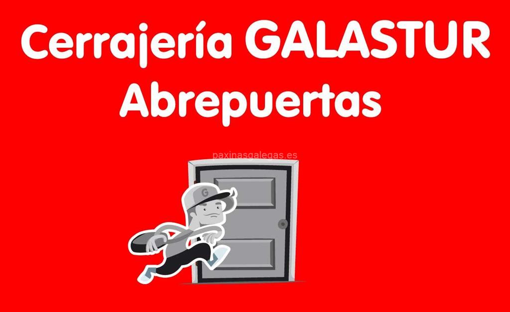 logotipo Cerrajería Galastur - Abrepuertas