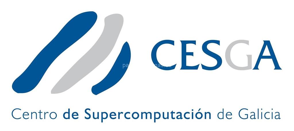 logotipo CESGA - Centro de Supercomputación de Galicia