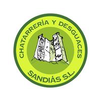 Logotipo Chatarrería y Desguaces Sandiás