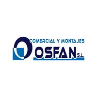 Logotipo Comercial y Montajes Osfan