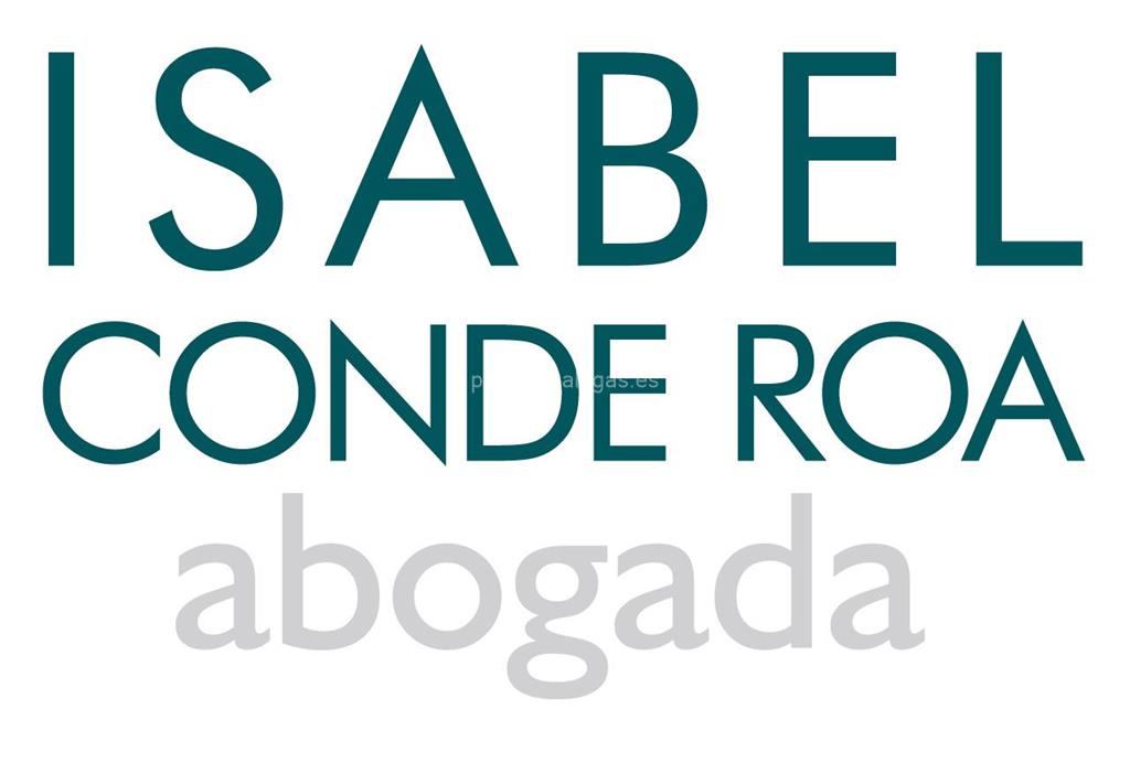 logotipo Conde Roa, Isabel