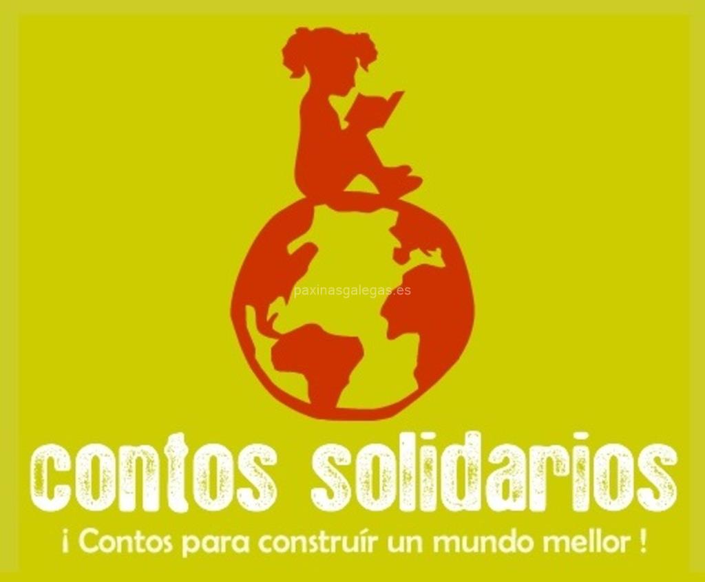logotipo Contos Solidarios - Bicis Pola Paz - Papaventos Educación Ambiental