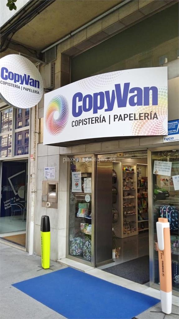 Copistería y Papelería Copyvan en Vigo (Rúa de García Barbón, 133)