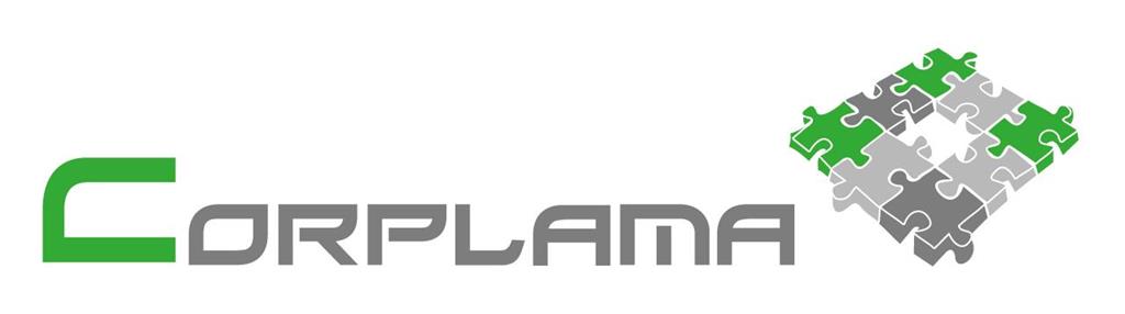 logotipo Corplama (Porcelanosa, Roca)