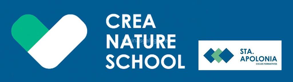 logotipo Crea Nature School - Colegio Sta. Apolonia