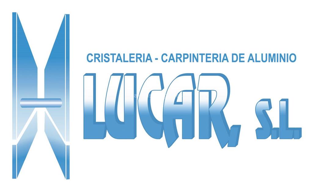 logotipo Cristalería Carpintería de Aluminio Lucar