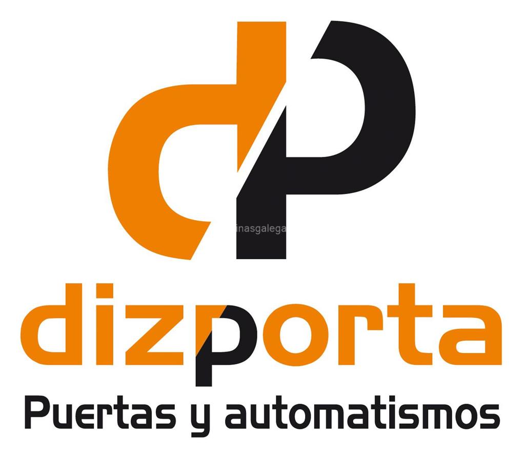 logotipo Dizporta Puertas y Automatismos