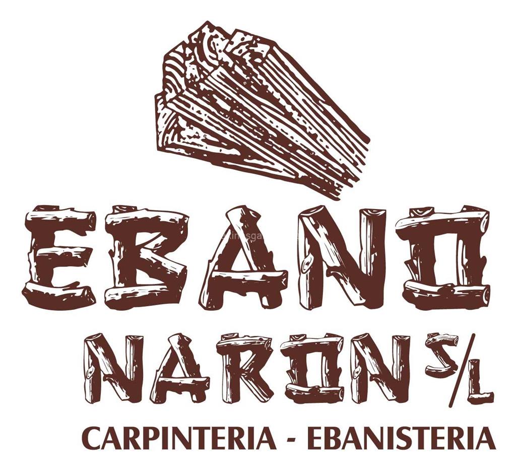 logotipo Ébano Narón