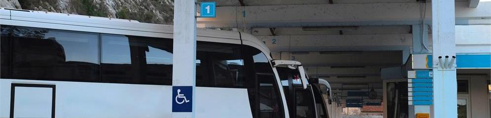 Estación de autobuses en provincia Ourense