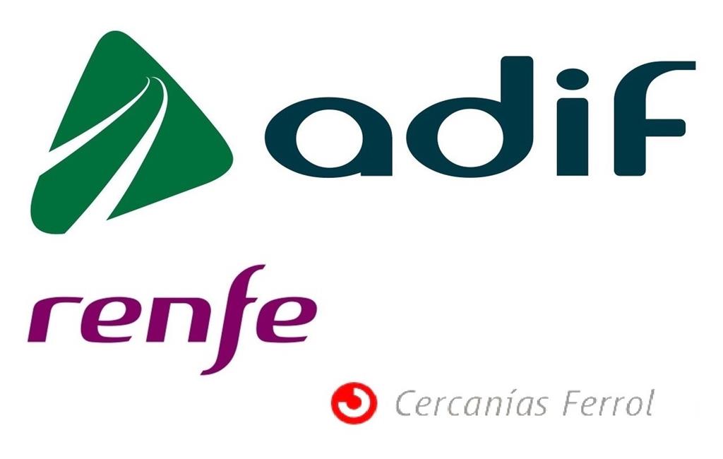 logotipo Estación de Tren de Narón (Cercanías Ferrol - Adif)