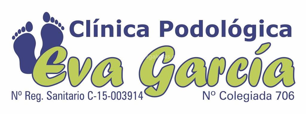 logotipo Eva García Clínica Podológica