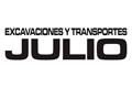 logotipo Excavaciones y Transportes Julio