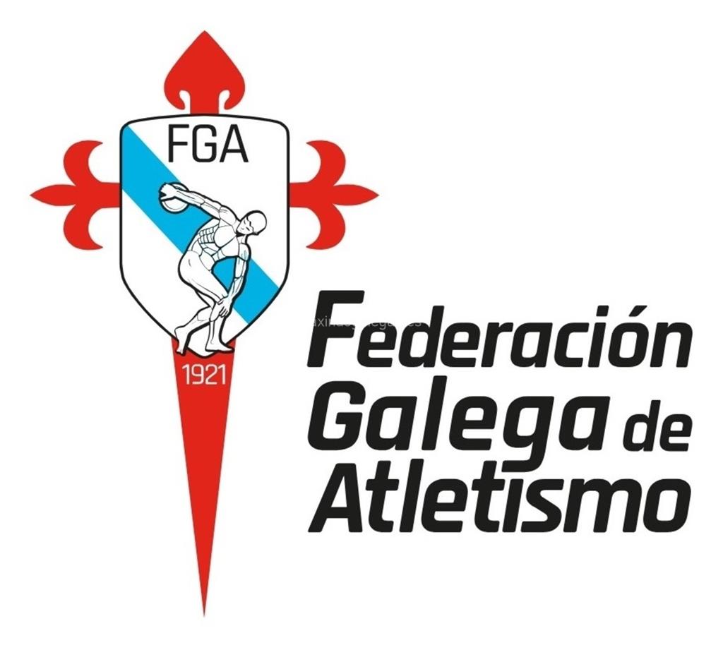 logotipo Federación Galega de Atletismo – Delegación Ferrol