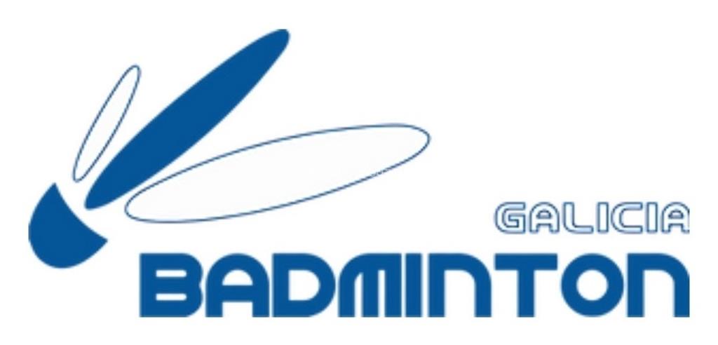 logotipo Federación Galega de Bádminton