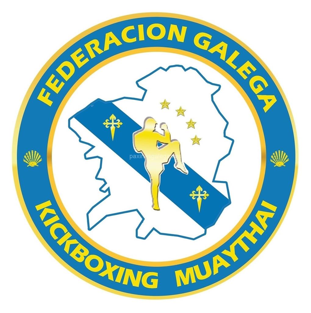 logotipo Federación  Gallega de Kickboxing y Muaythai