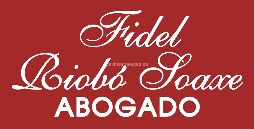logotipo Fidel Riobó Soaxe