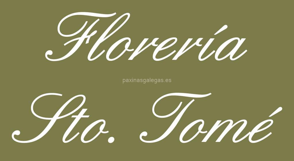 logotipo Florería Sto. Tomé