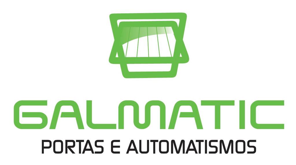 logotipo Galmatic Portas e Automatismos