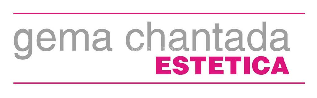 logotipo Gema Chantada Estética