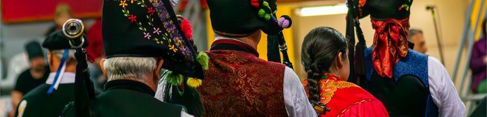 Grupos de gaitas y gaiteiros en Galicia