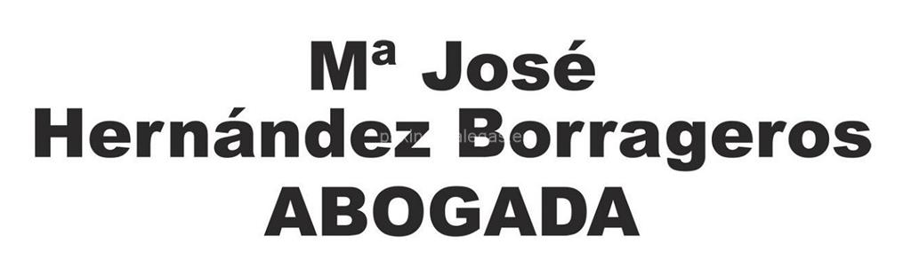logotipo Hernández Borrageros, Mª José