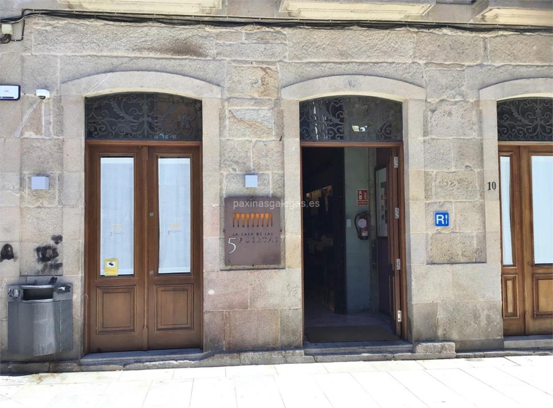 Drástico Literatura humedad Restaurante La Casa de Las 5 Puertas en Pontevedra