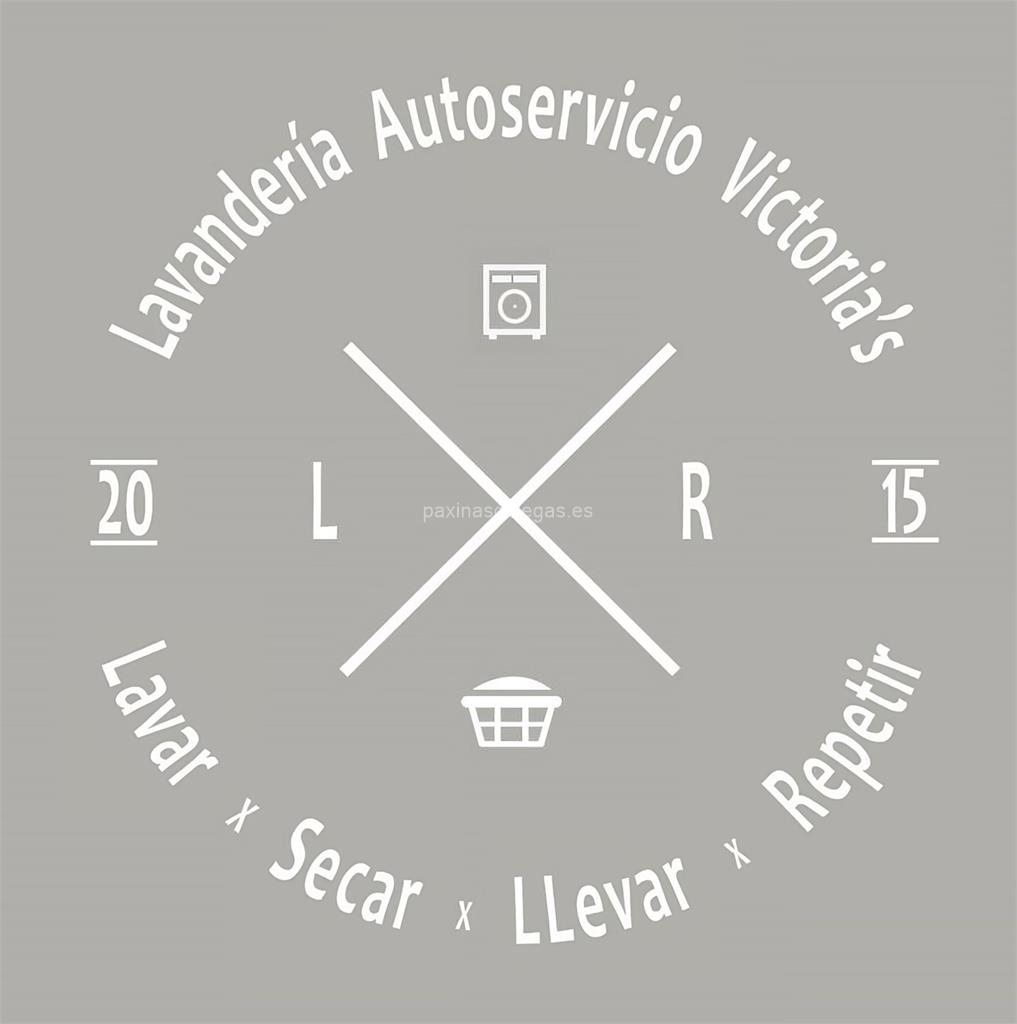 logotipo Lavandería - Autoservicio Victoria's