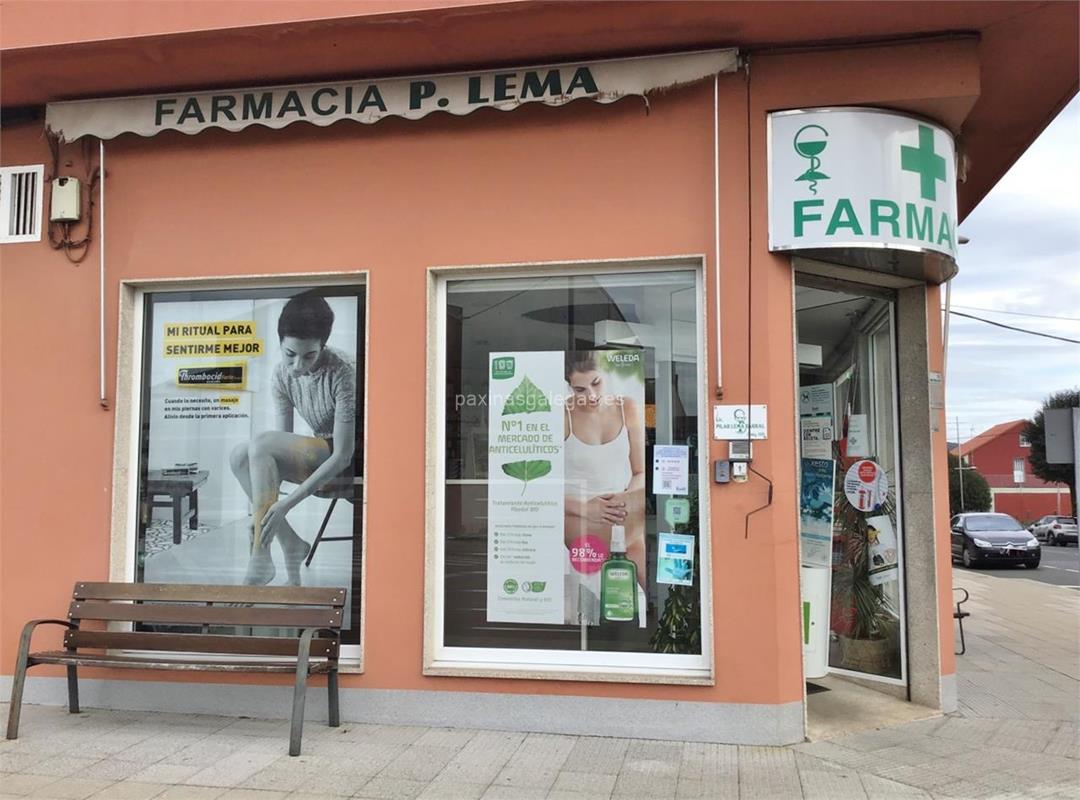 Farmacia Lema Barral, Pilar en Cerceda