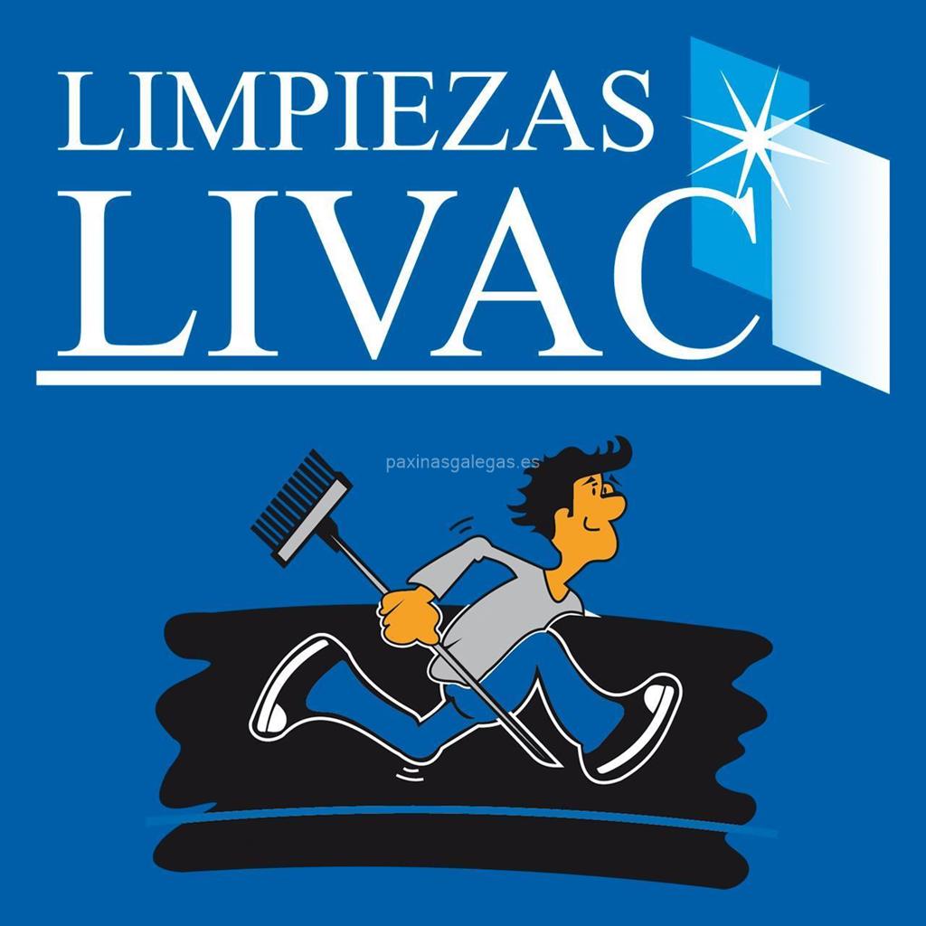 logotipo Limpiezas Livac