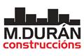 logotipo M. Durán Construccións