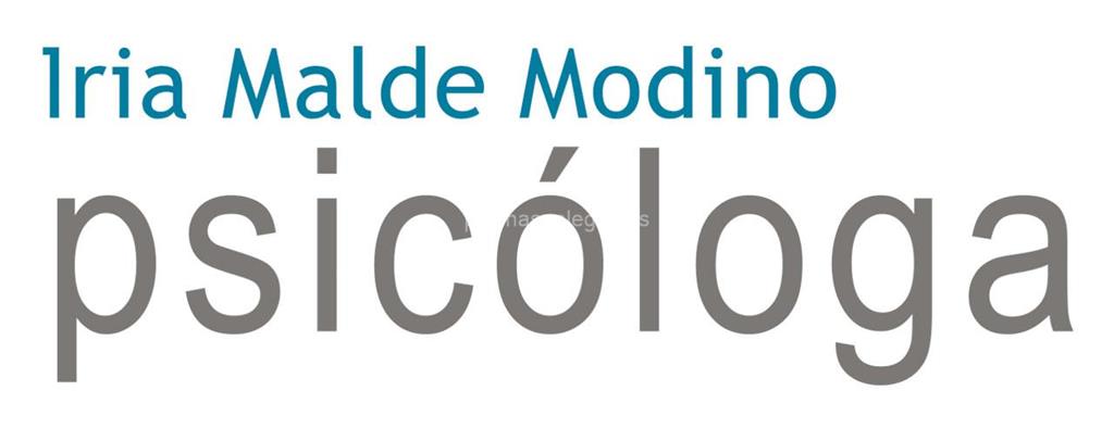 logotipo Malde Modino, Iria