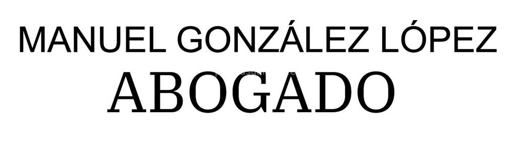 logotipo Manuel González López