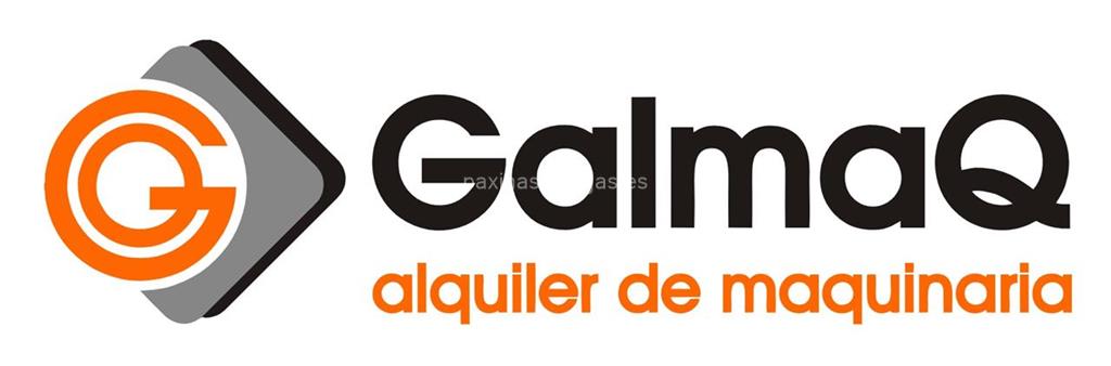 logotipo Maquinaria Alquiler Galmaq