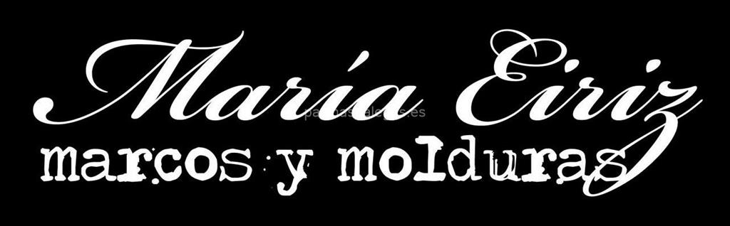 logotipo Marcos y Molduras María Eiriz