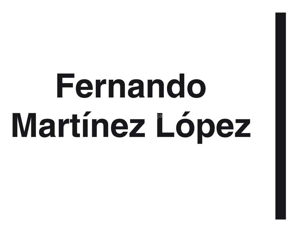 logotipo Martínez López, Fernando