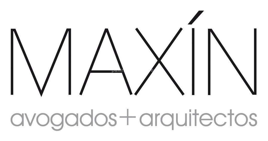 logotipo Maxín Avogados + Arquitectos