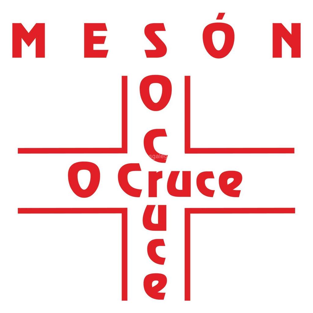 logotipo Mesón O Cruce