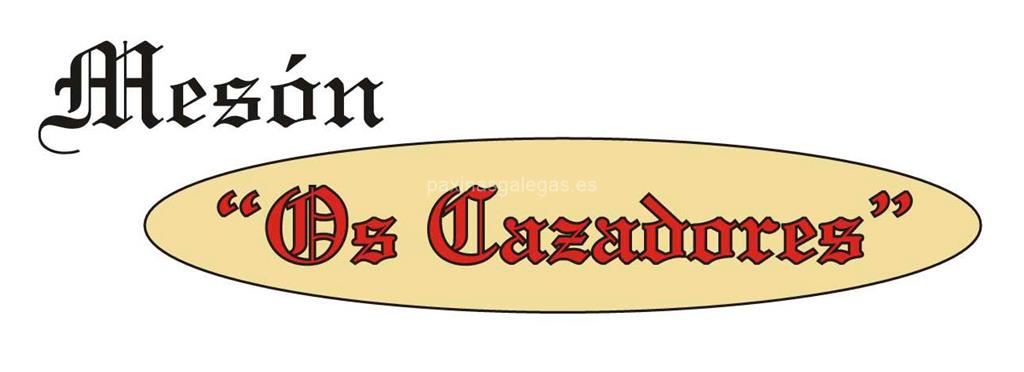 logotipo Mesón Os Cazadores