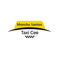 Logotipo Moncho Santos Taxi Cee