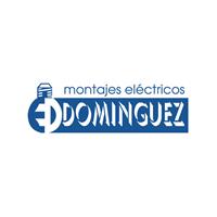 Logotipo Montajes Eléctricos Domínguez
