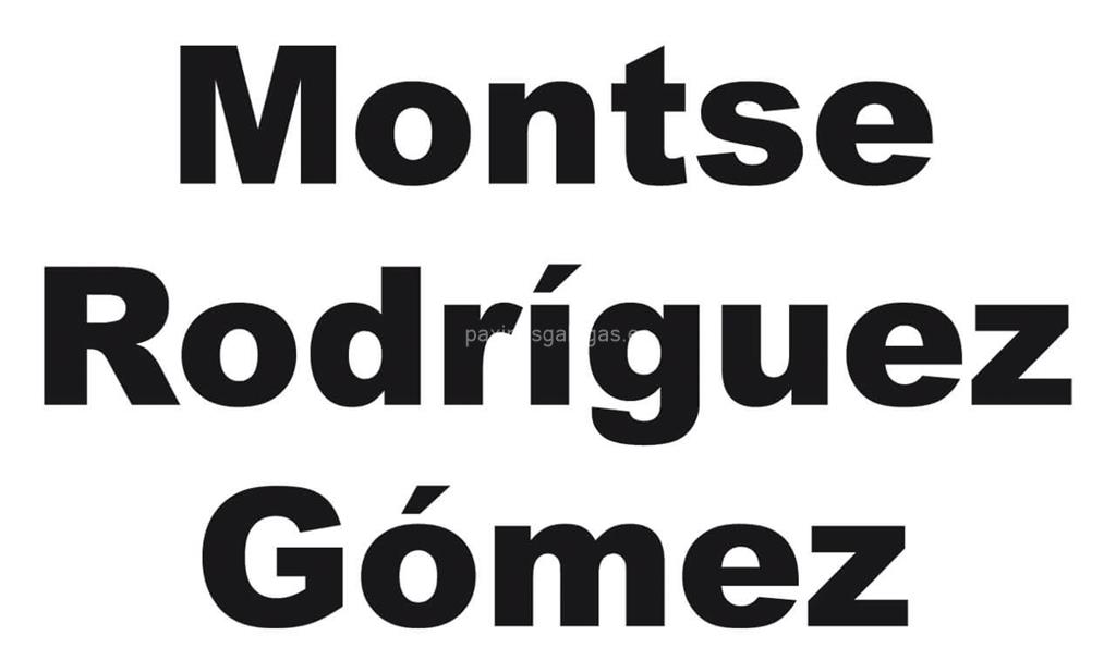 logotipo Montse Rodríguez Gómez