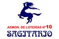 logotipo Número 10 - Sagitario