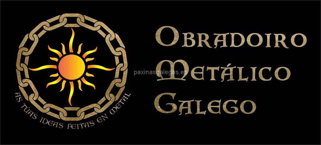 logotipo Obradoiro Metálico Galego