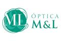 logotipo Óptica M&L