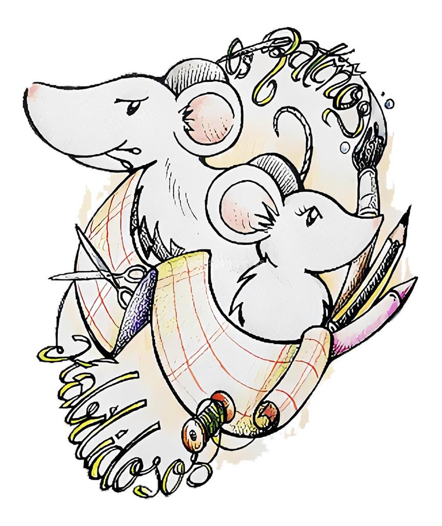 logotipo Os Ratiños Habilidosos