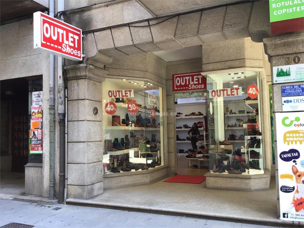 Descompostura Hacia arriba petróleo crudo Zapatería Outlet Shoes en Pontevedra